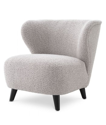 Fauteuil Hydra Gris Bouclé paiement sécurisé