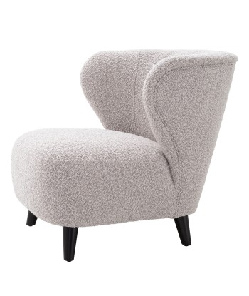 Fauteuil Hydra Gris Bouclé paiement sécurisé