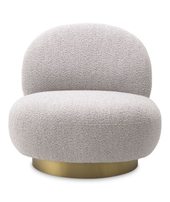 Fauteuil Clément Gris Bouclé en ligne