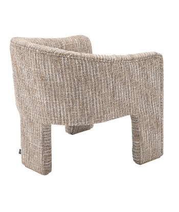 Fauteuil Pebbles Beige Mademoiselle hantent personnes