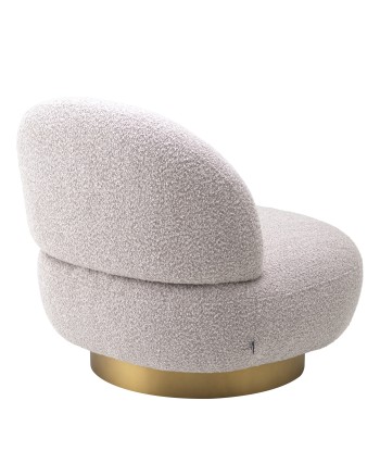 Fauteuil Clément Gris Bouclé en ligne