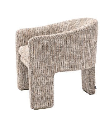 Fauteuil Pebbles Beige Mademoiselle hantent personnes