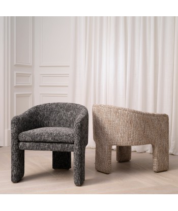 Fauteuil Pebbles Beige Mademoiselle hantent personnes