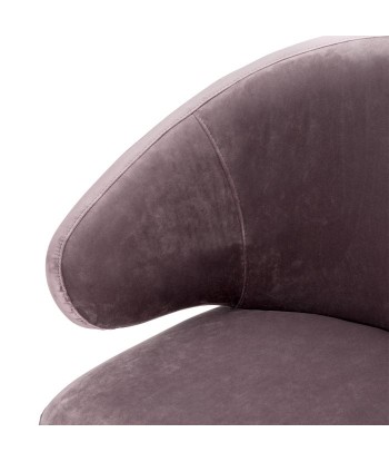 Chaise De Salle A Manger Cardinale Velours Roche Taupe online