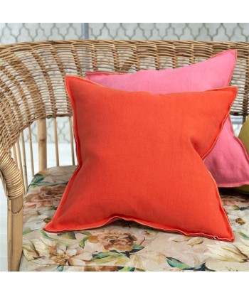 Coussin DG Brera Lino Nasturtium & Papaya Linen Découvrez la collection