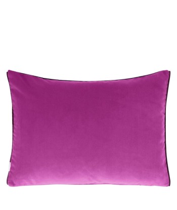 Coussin DG Cassia Aubergine & Magenta Velours online