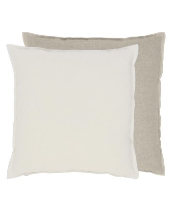 Coussin DG En Lin Brera Lino Alabaster de pas cher