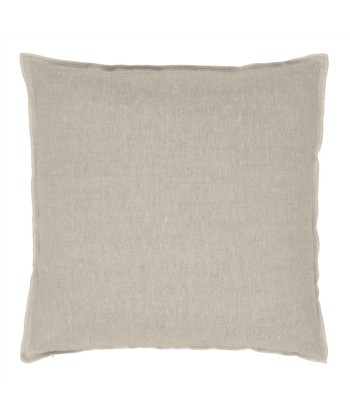 Coussin DG En Lin Brera Lino Alabaster de pas cher