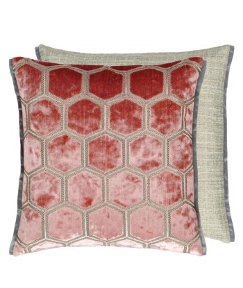 Coussin DG En Velours Manipur Coral Venez acheter