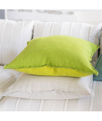 Coussin DG En Lin Brera Lino Alabaster de pas cher