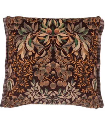 Coussin DG Ikebana Damask Chocolate vous aussi creer 