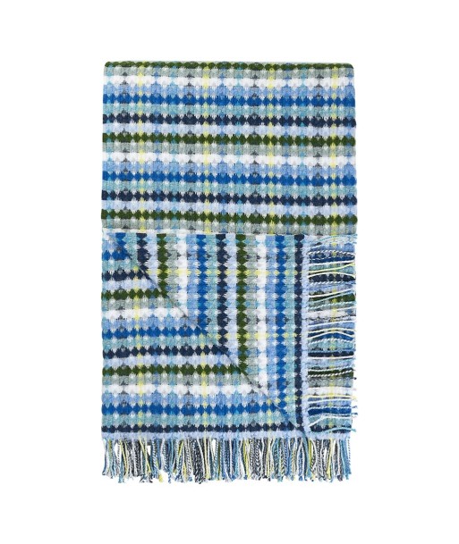 Plaid Marano Cobalt de l' environnement