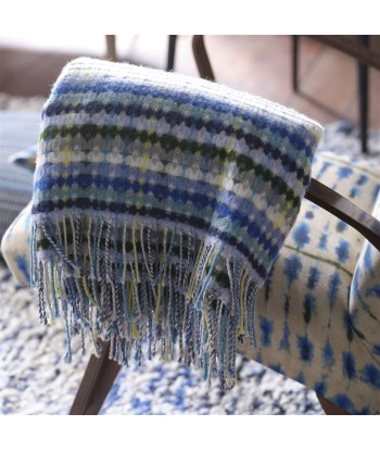 Plaid Marano Cobalt de l' environnement