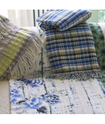 Plaid Marano Cobalt de l' environnement