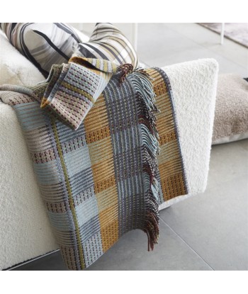 Plaid Tasara Ochre Woven Vous souhaitez 