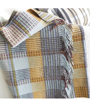 Plaid Tasara Ochre Woven Vous souhaitez 