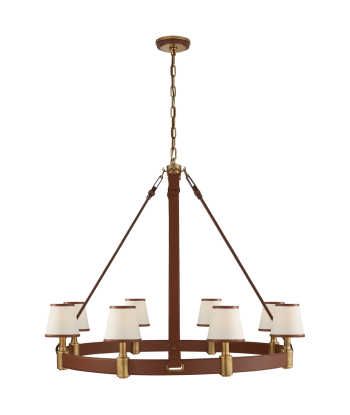 Chandelier Riley Large - Laiton - Saddle pas cher