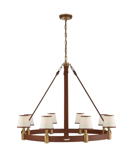 Chandelier Riley Large - Laiton - Saddle pas cher