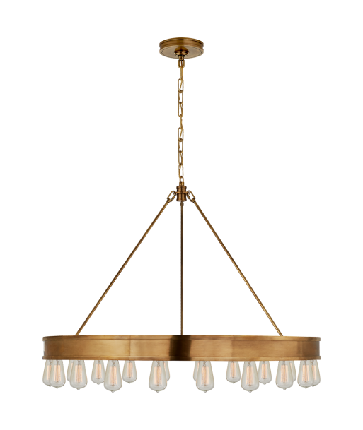 Chandelier Roark 40'' - Laiton à prix réduit toute l'année