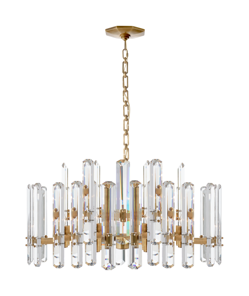 Chandelier Bonnington Large Laiton Toutes les collections ici