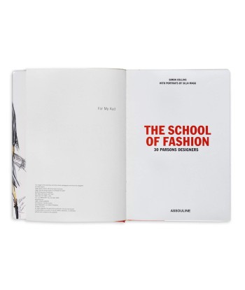 Livre The School of Fashion 30 Parsons Designers ou a consommer sur place