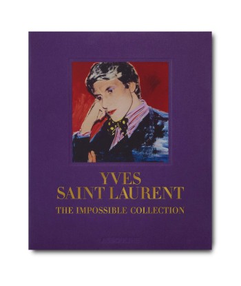 Livre Yves Saint Laurent: Impossible collection la colonne vertébrale