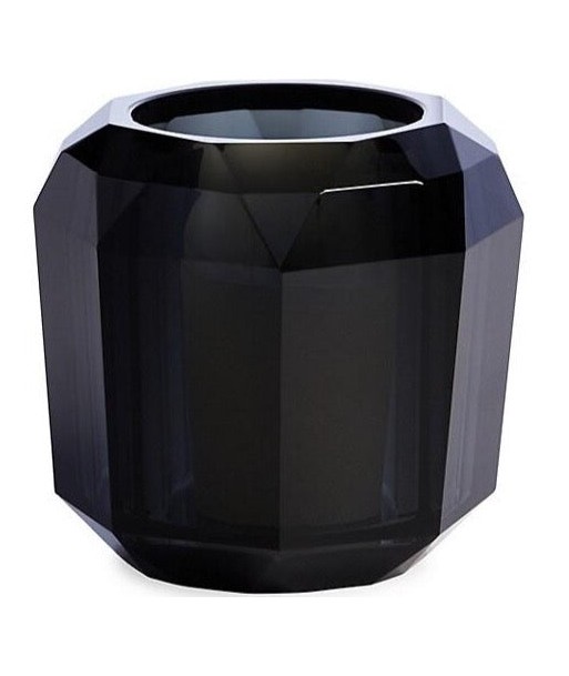 Bougeoir votive Leigh en cristal noir Vous souhaitez 